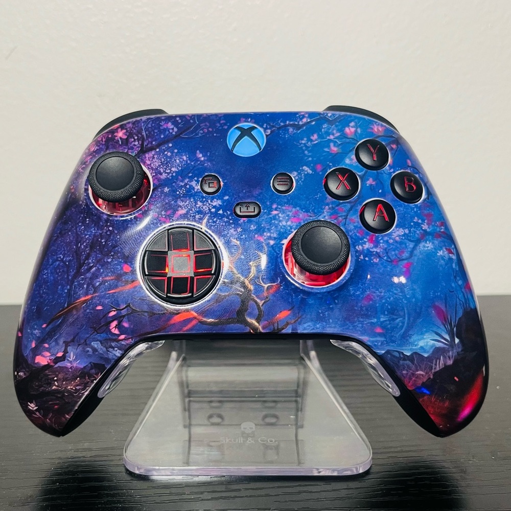Microsoft Xbox Series X/S Premium Custom Modded Controller with LED’s “Night”